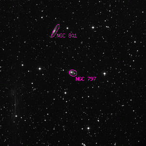 DSS image of NGC 797
