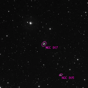 DSS image of NGC 807