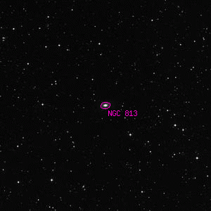 DSS image of NGC 813
