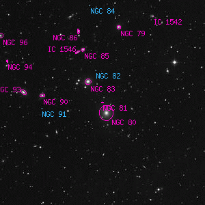 DSS image of NGC 81