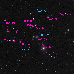 DSS image of NGC 83