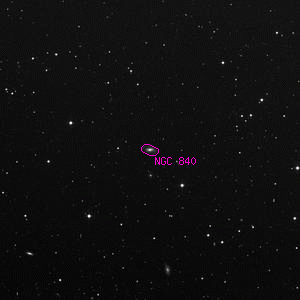 DSS image of NGC 840