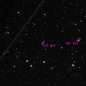 DSS image of NGC 845