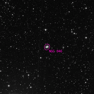DSS image of NGC 846