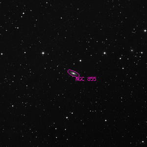 DSS image of NGC 855