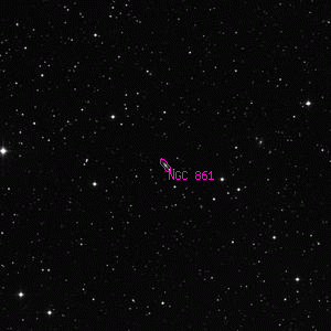 DSS image of NGC 861