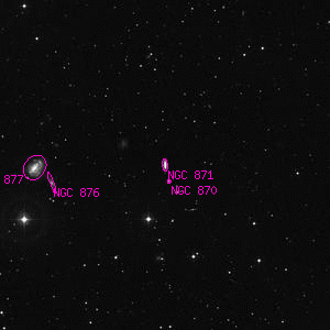 DSS image of NGC 871