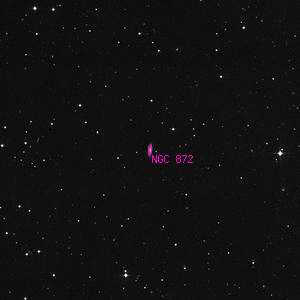 DSS image of NGC 872