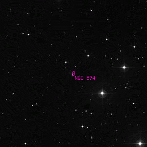DSS image of NGC 874
