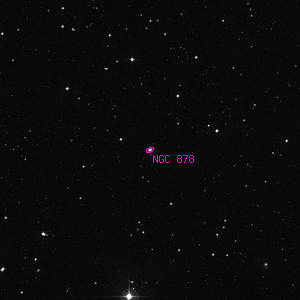 DSS image of NGC 878