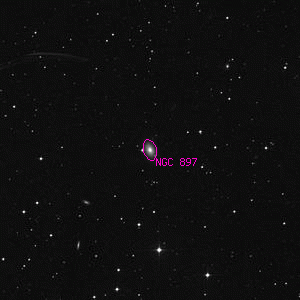 DSS image of NGC 897