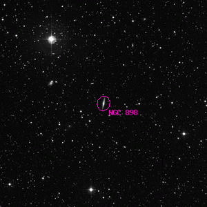 DSS image of NGC 898