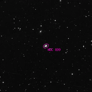 DSS image of NGC 899