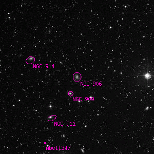 DSS image of NGC 906