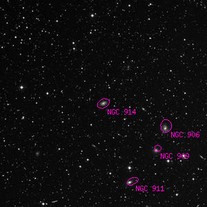 DSS image of NGC 914