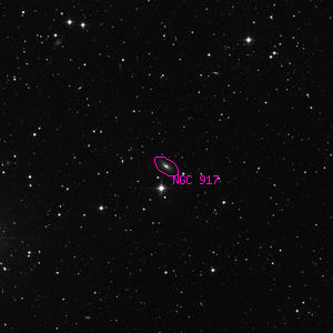 DSS image of NGC 917