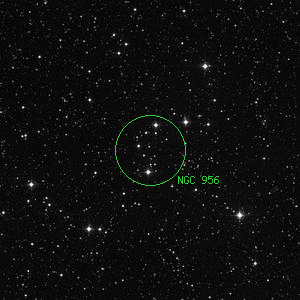 DSS image of NGC 956