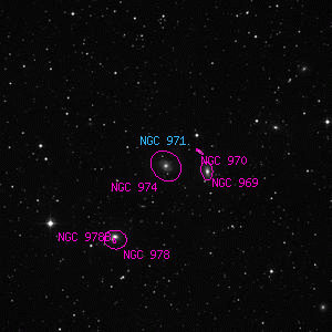 DSS image of NGC 974
