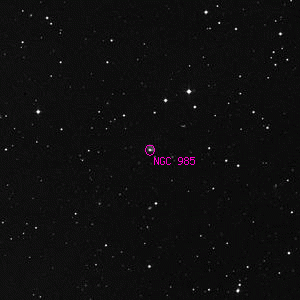 DSS image of NGC 985