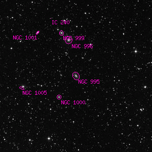 DSS image of NGC 995