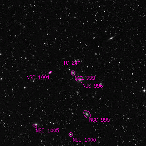 DSS image of NGC 999
