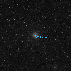 DSS image of NV Pegasi
