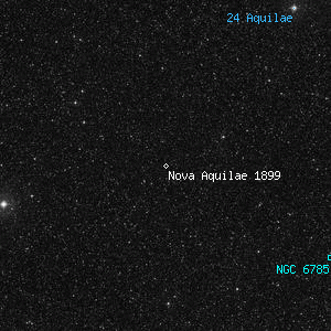 DSS image of Nova Aquilae 1899
