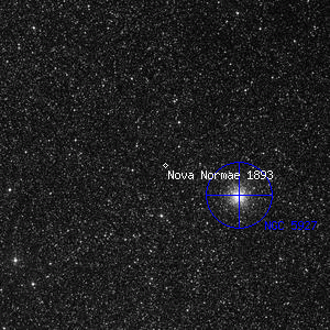 DSS image of Nova Normae 1893
