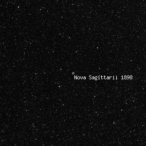 DSS image of Nova Sagittarii 1898