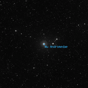 DSS image of Nu Andromedae