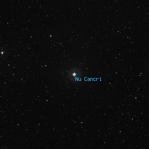 DSS image of Nu Cancri