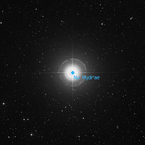 DSS image of Nu Hydrae