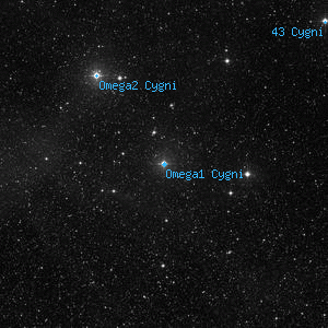 DSS image of Omega1 Cygni