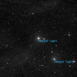 DSS image of Omega2 Cygni