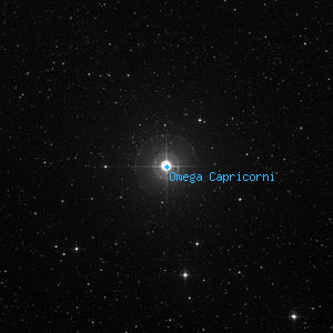 DSS image of Omega Capricorni