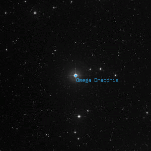 DSS image of Omega Draconis