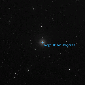 DSS image of Omega Ursae Majoris