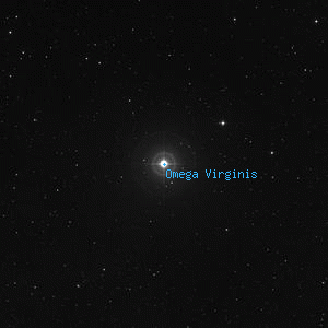 DSS image of Omega Virginis