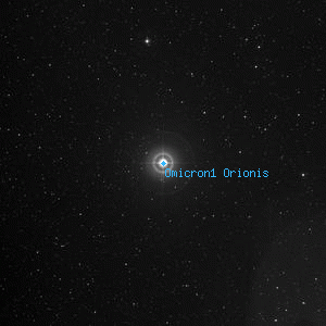 DSS image of Omicron1 Orionis