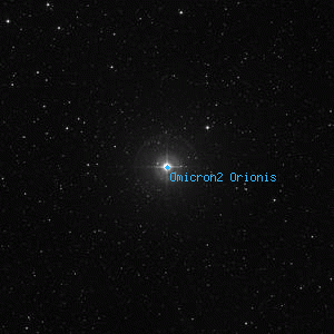 DSS image of Omicron2 Orionis