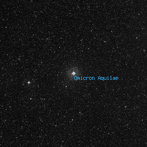 DSS image of Omicron Aquilae