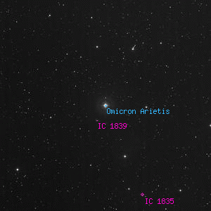DSS image of Omicron Arietis