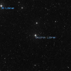 DSS image of Omicron Librae