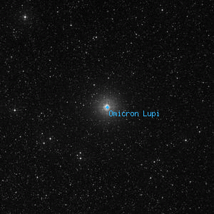 DSS image of Omicron Lupi