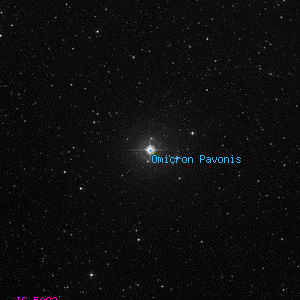 DSS image of Omicron Pavonis