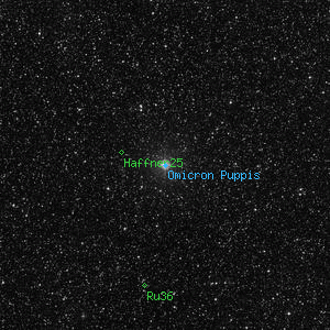 DSS image of Omicron Puppis