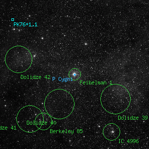DSS image of P Cygni