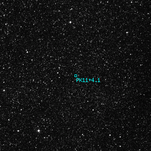 DSS image of PK11+4.1