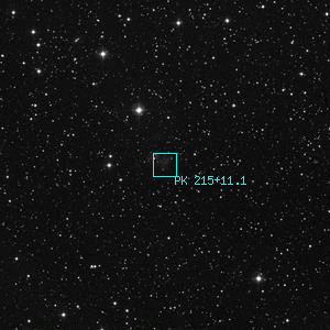 DSS image of PK 215+11.1
