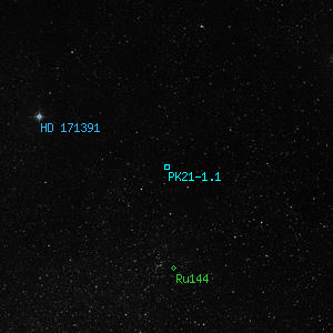 DSS image of PK21-1.1